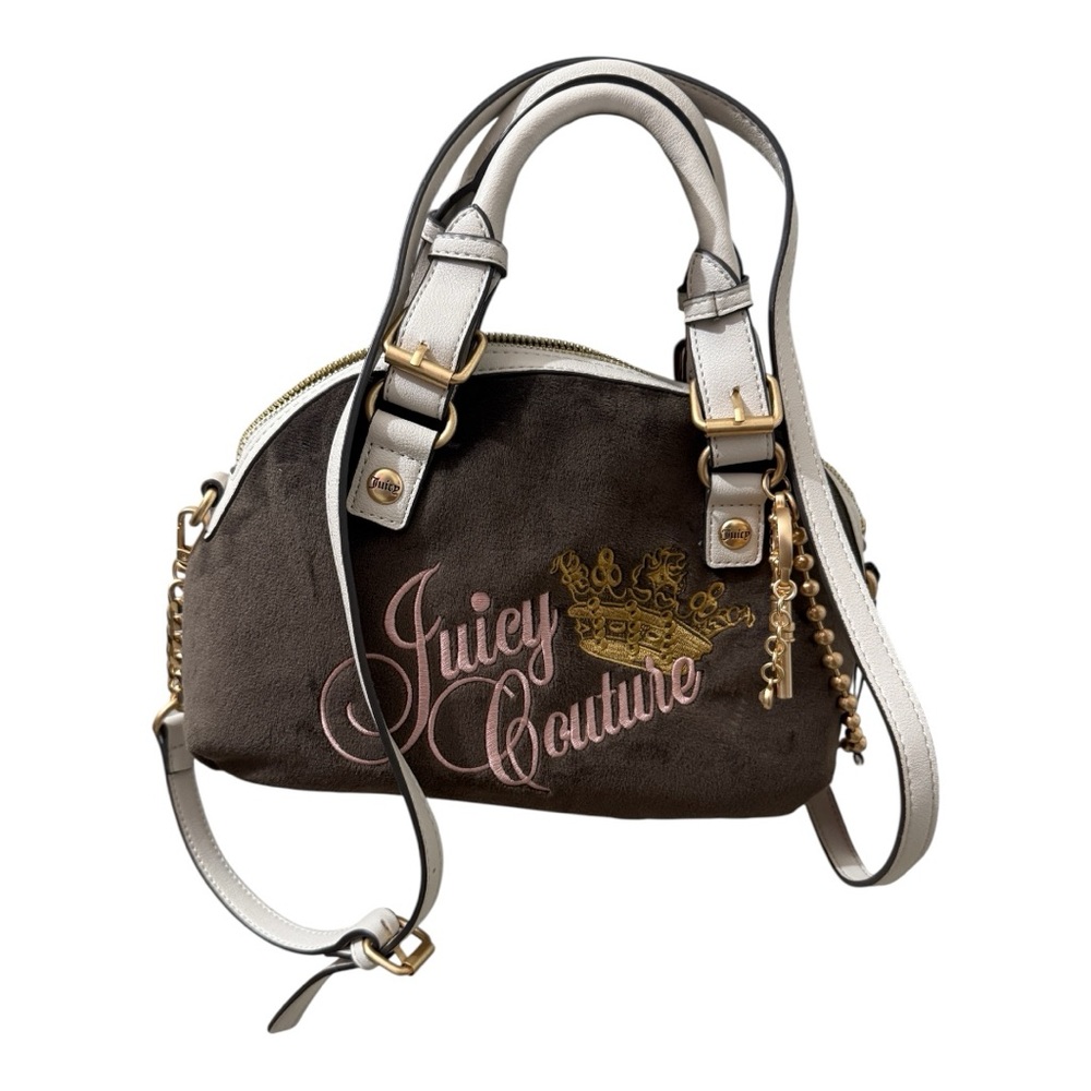 Juicy Couture The Key To Juicy Dome Satchel Crossbody - Picture 2 of 5